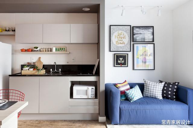 |打拼5年终买37㎡房，玄关装餐厨客厅装卧室，进门一眼看到头