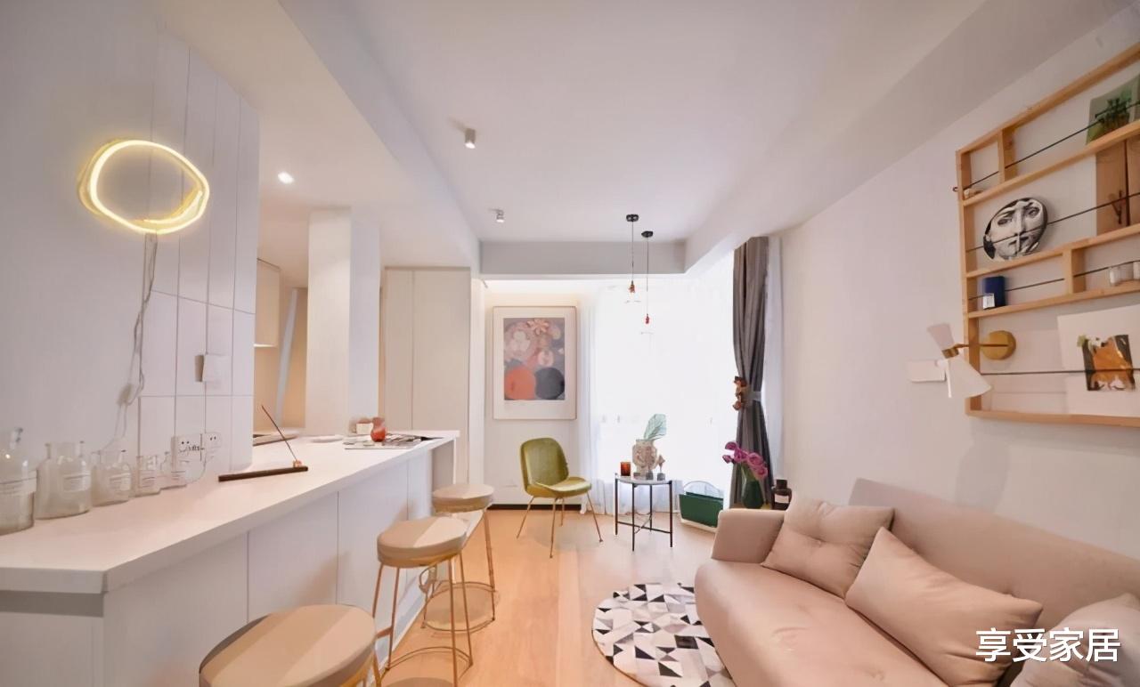 单身公寓|37㎡精美单身公寓,装出70㎡的即视感,简约北欧风如诗如画!