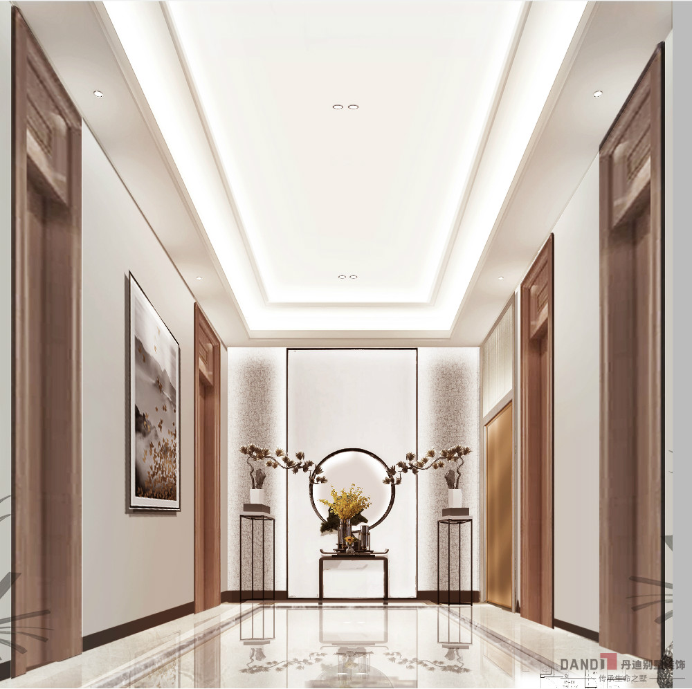 |855m2新中式豪宅设计，装修清雅意境十足，邻居都过来围观了！