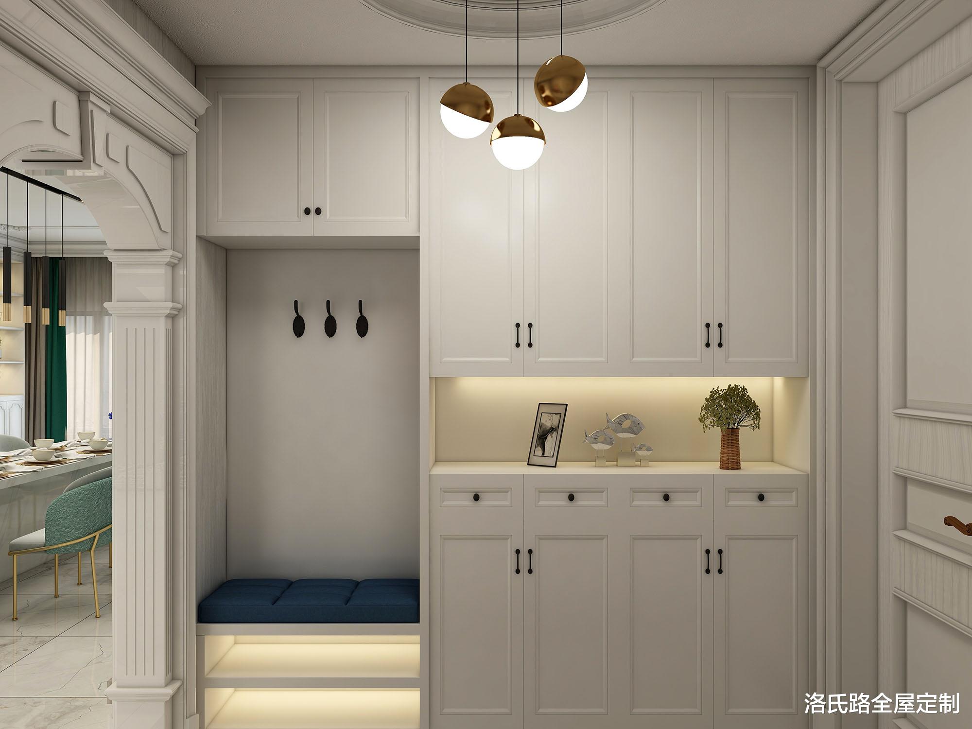 【】玄关美不美，鞋柜很重要，头一次见到这种设计！