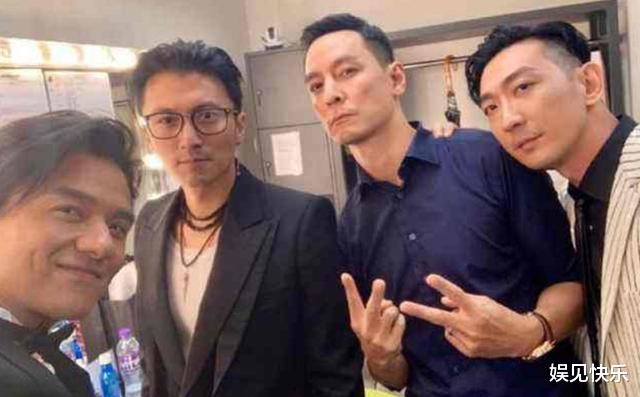 「王宝强」谢霆锋颜值被低估？小鲜肉和他合影颜值跟不上，网友：纯天然颜值
