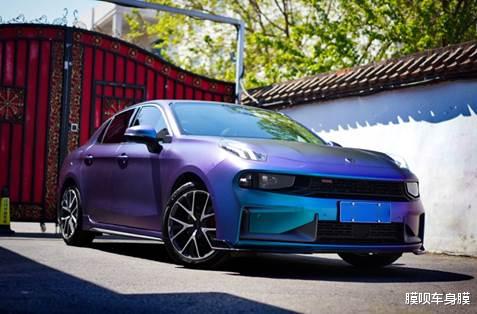 「领克03」哑光钻石紫魅蓝色领克03+是不是很香