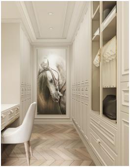 |5款衣帽间布局，解决各种户型大小难题！难怪女人这么喜欢衣帽间