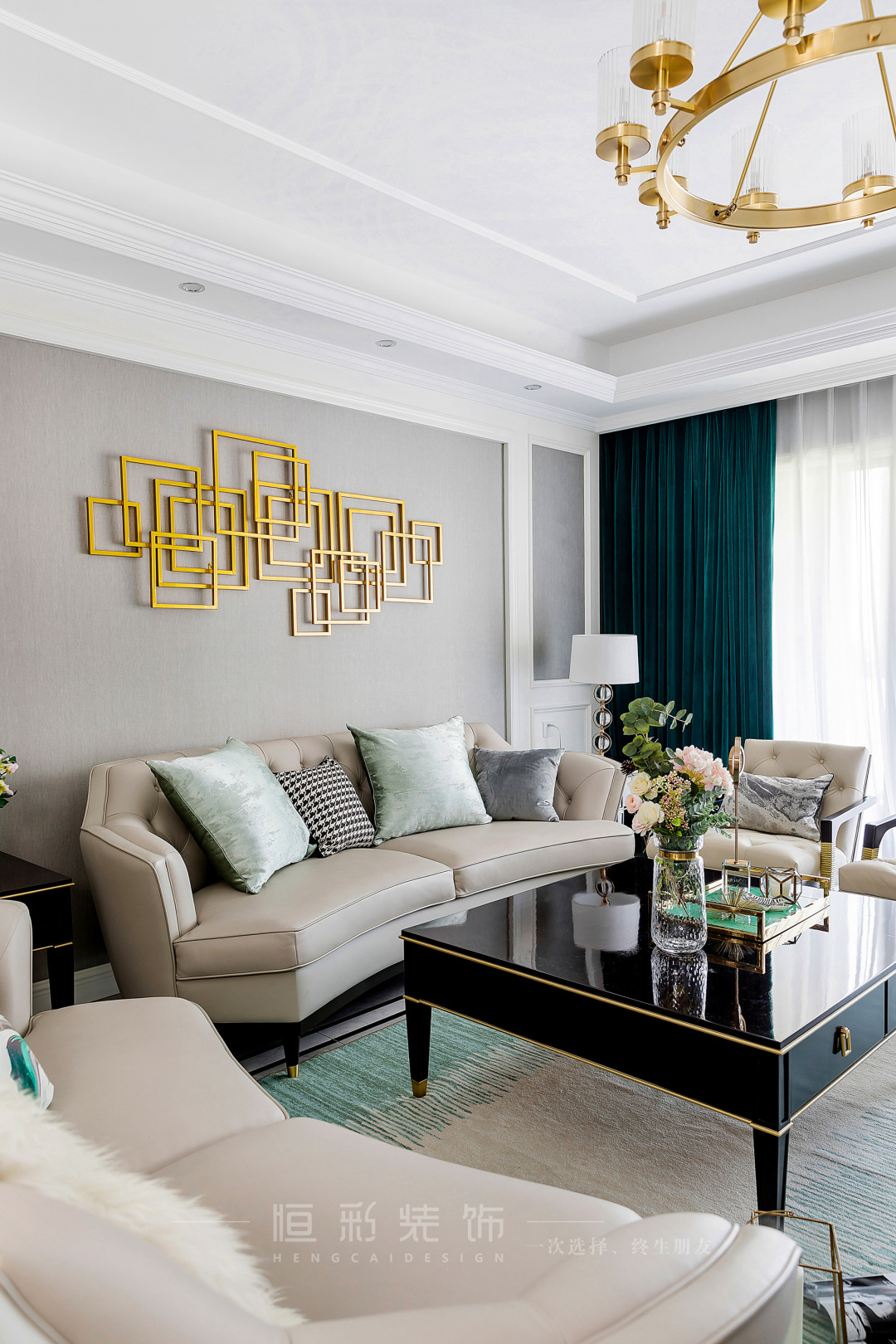 「衣帽间」新作首发 | 260㎡美式轻奢，空无一物，美到极致