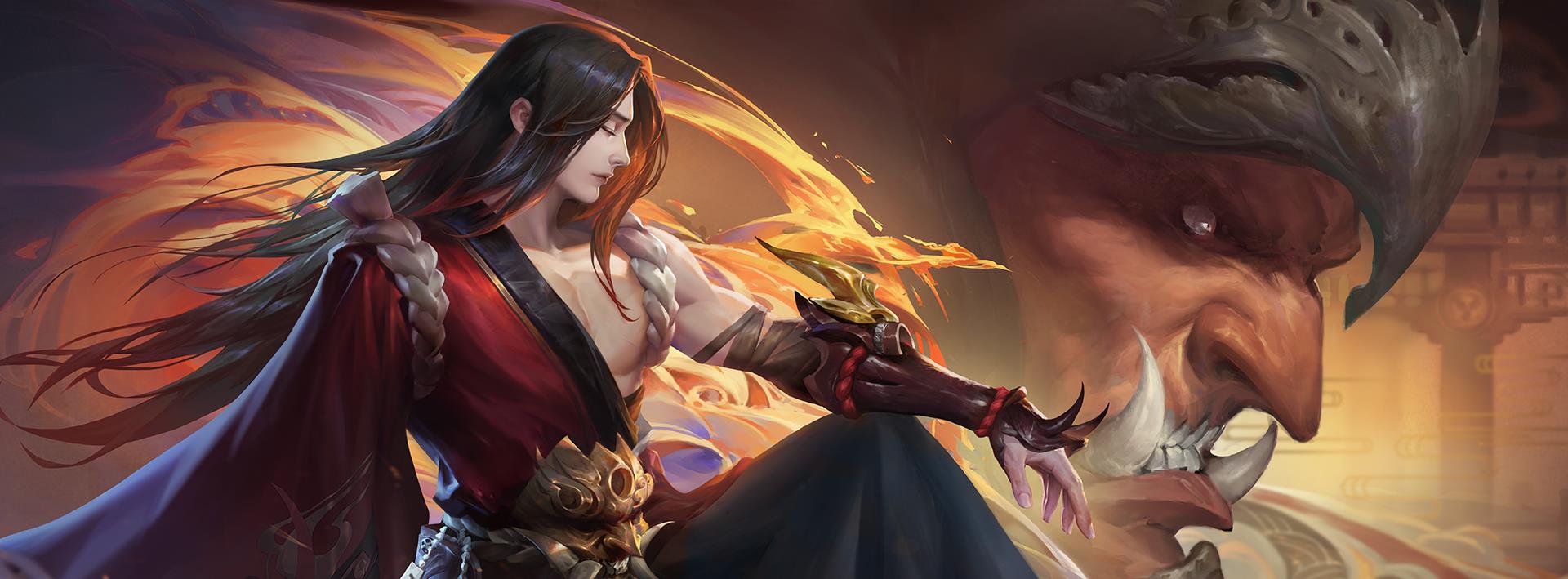 五虎上将@王者荣耀：风山火林雷系列皮肤重磅来袭，五虎上将集体请求出战！