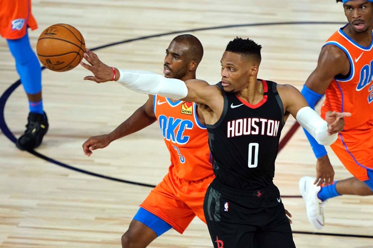 火箭队|威少出场受限制，火箭抢七战9人轮换添两奇兵，重用底薪后卫缠保罗