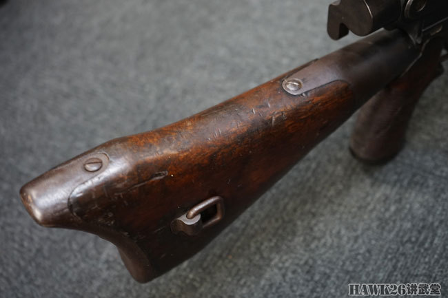 机枪|细看:日本九六式轻机枪 罕见的原编号品相 瞄准镜依旧可以使用