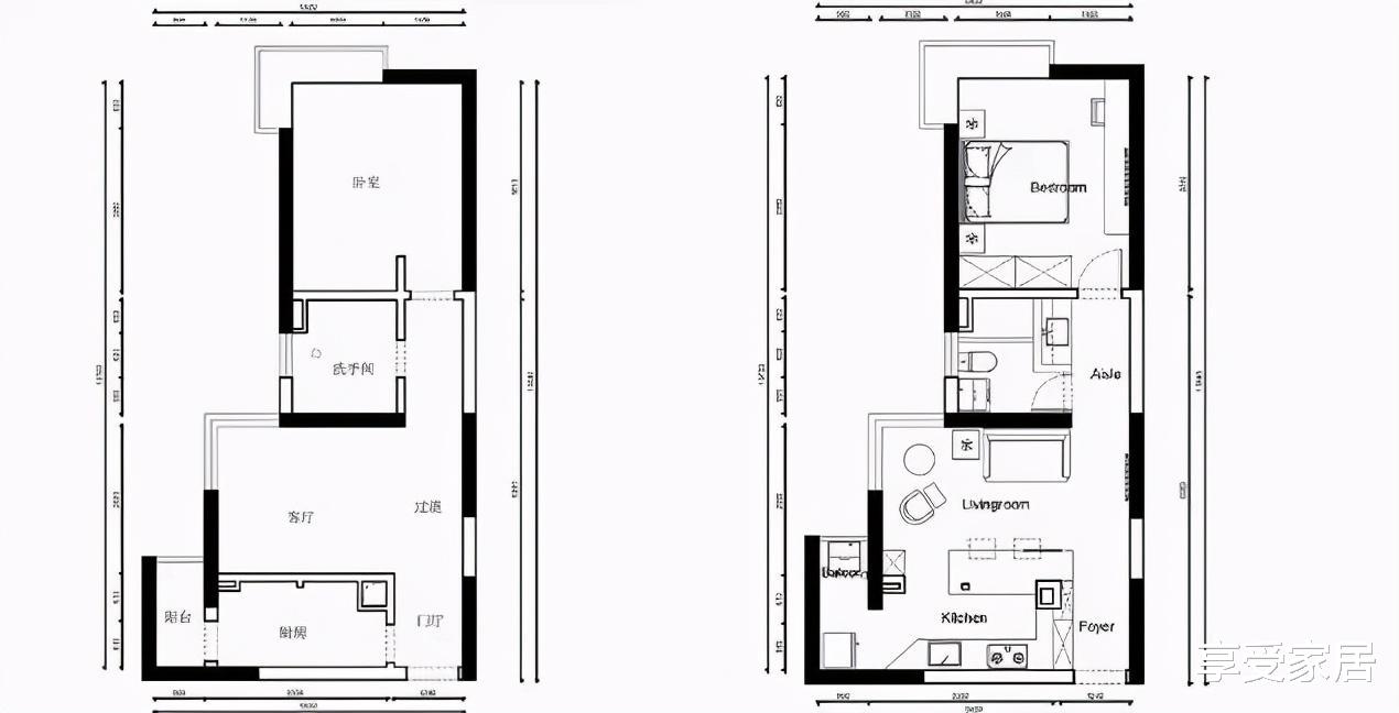 单身公寓|37㎡精美单身公寓,装出70㎡的即视感,简约北欧风如诗如画!