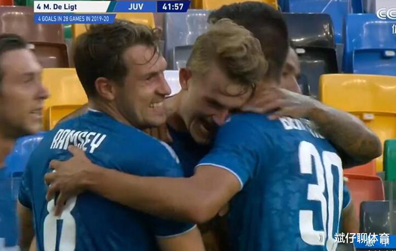 尤文图斯|腾空跃起+握拳怒吼!尤文8000万巨星贴地斩首开纪录,疯狂庆祝!