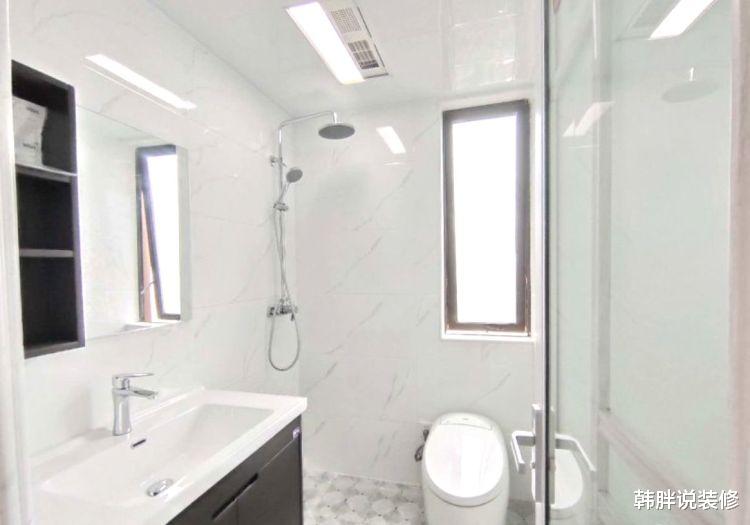 【】刚完成装修的新房，时尚清爽的现代简约风格，瓷砖上墙真好看