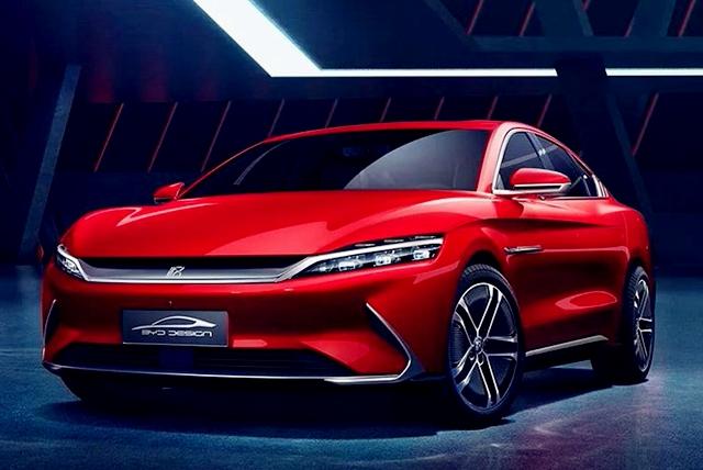 比亚迪汉|再等8天,比亚迪汉将上市,最快3.9秒破百,成特斯拉最强对手