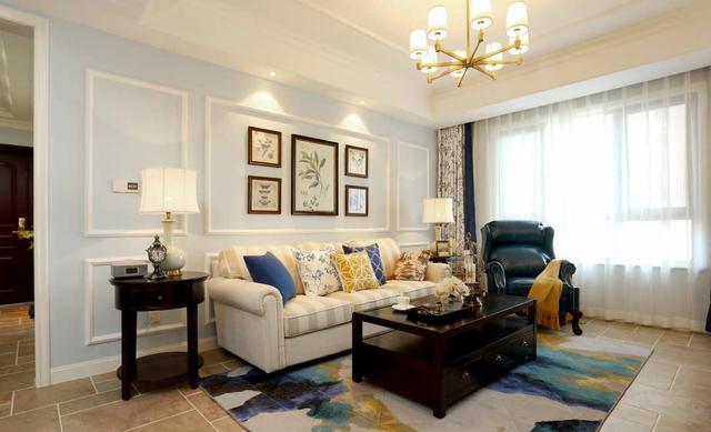 【】看到这样的装修，才明白什么是岁月静好，113m2休闲美式，迷恋了