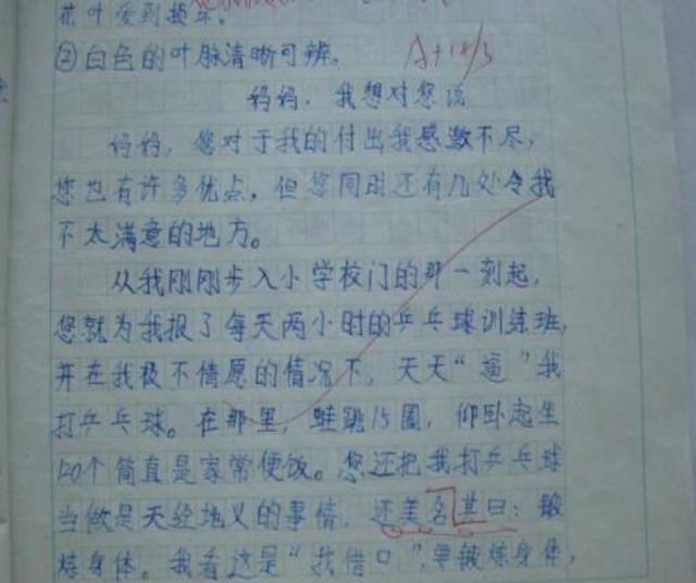 「作文」小学生作文“我的妈妈”，学霸的文采老师叹为观止：艺术来源生活