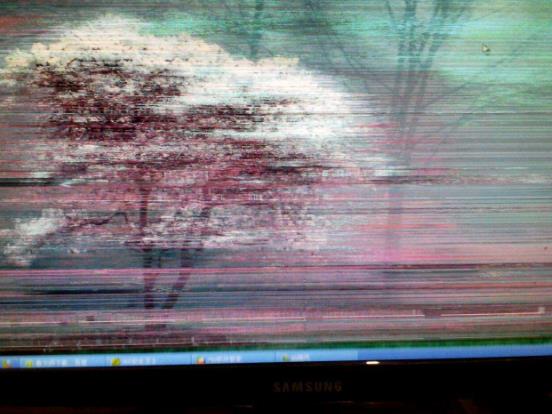 显示器|电脑屏幕有时候会有条纹不断闪烁怎么解决