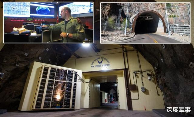 美军▲美军北方司令部躲入核战掩体,数百米厚岩石包围:躲避疫情
