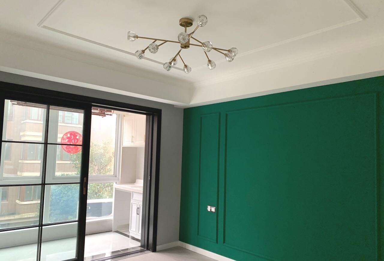 『』历时半年硬装结束,打扫干净漂亮极了,电视墙非常抢眼,分享一下