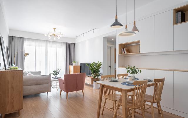 |最简单的设计反而效果越好，广州女主晒出74㎡新房，超干净！