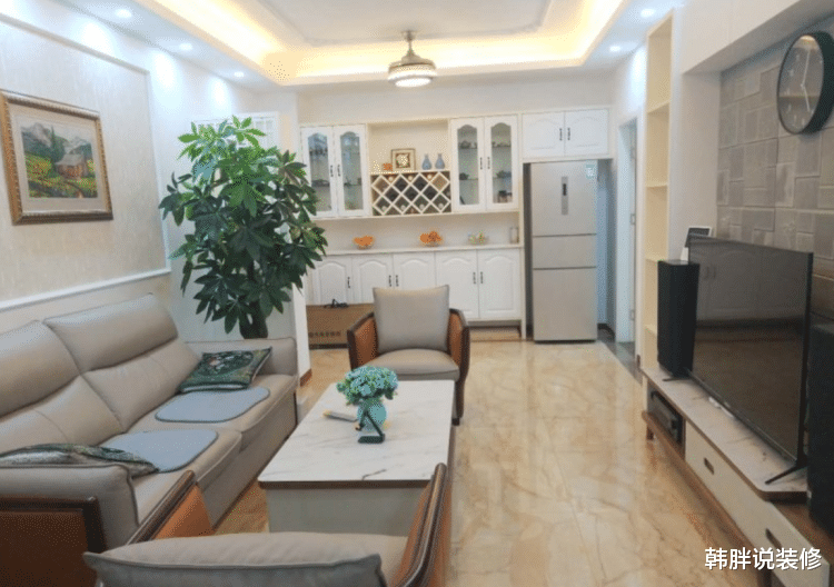 「」去小姨家做客，被她家的70㎡小蜗居圈粉了，小户型装修的教科书