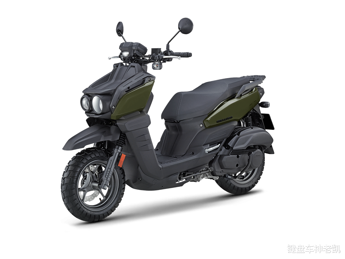 雅馬哈發佈“重裝踏板”BW'S，正面對抗本田ADV150，售價約2.04w-圖3