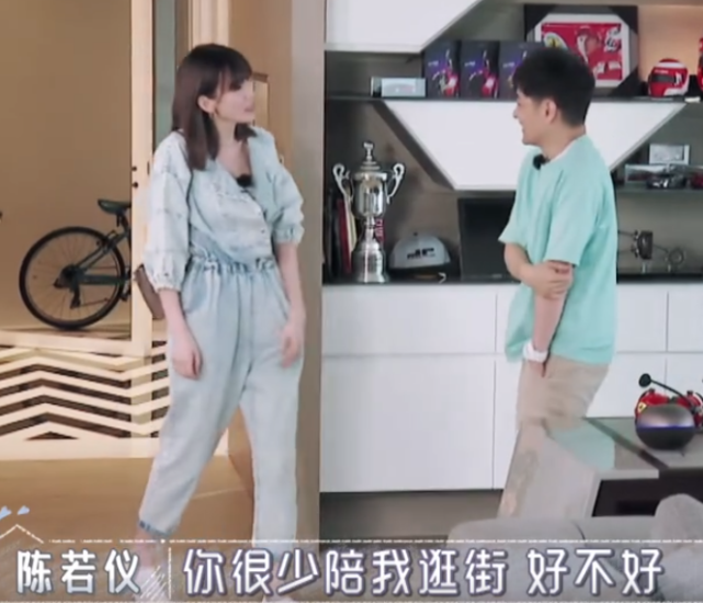 #林志颖#?林志颖上节目太“假”,想立好老公人设,却被老婆下意识一句话拆穿