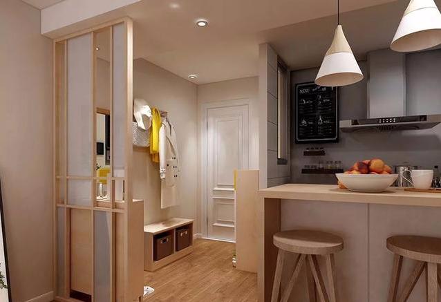 |不知道小户型怎么装？像这56㎡房子学，玻璃、隐形门创意十足