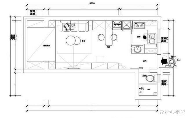 这是我见过最小的户型，全屋不到30平米，完工后火遍全小区