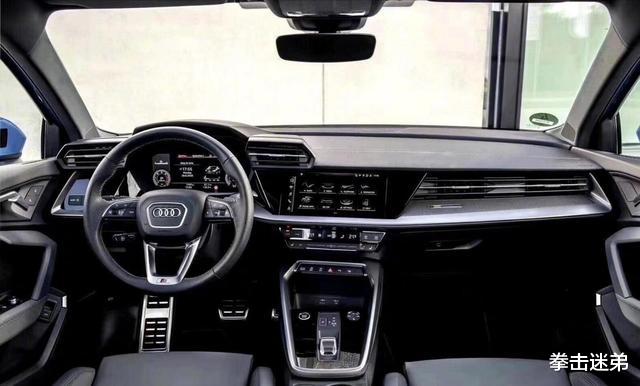 奥迪A3|2021款奥迪A3亮相街头，精致外观颜值一流，长轴距+1.4T，真帅气