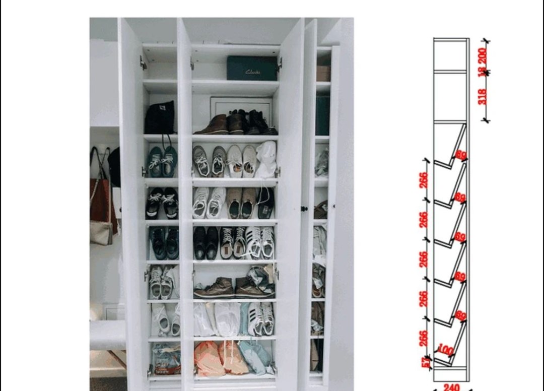 |越来越多人选择走廊式玄关鞋柜,护墙板里装鞋架真牛,简直太聪明
