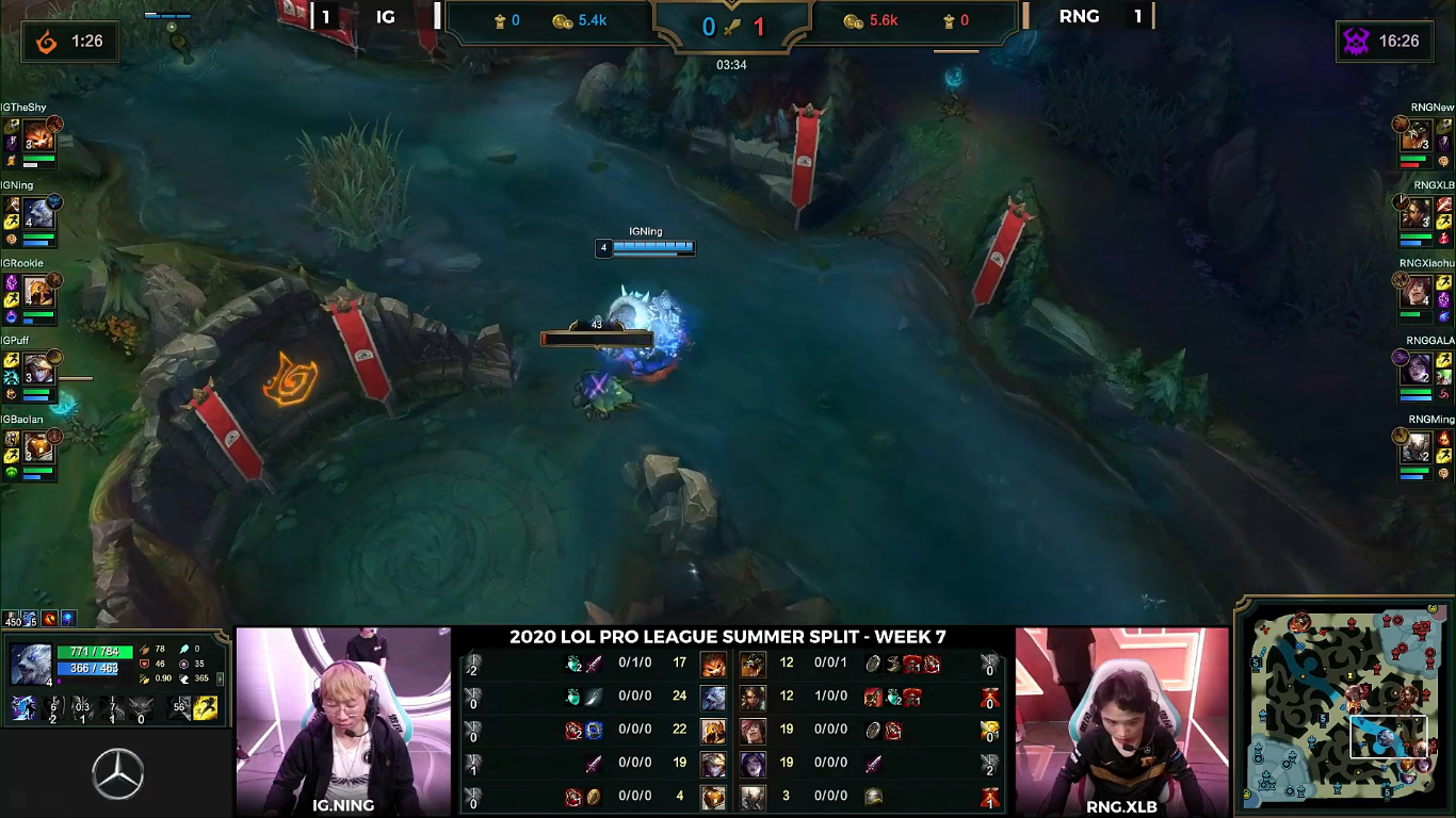 RNG|Puff成全场肥羊！大乱斗式团战是ig的主场，不讲道理式狗熊让rng崩溃