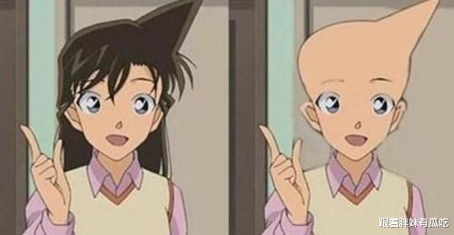 发型|毛利兰的“尖角”发型很奇怪？得知她的原型后，网友：长见识了！