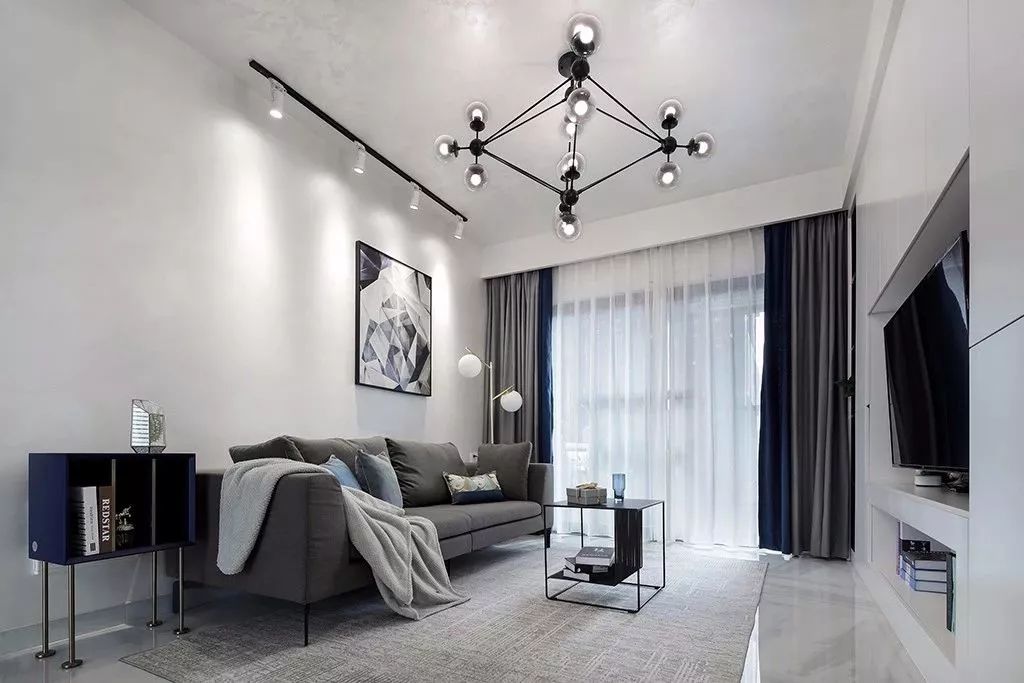 |107㎡现代简约风,使人感到更加精致和大方