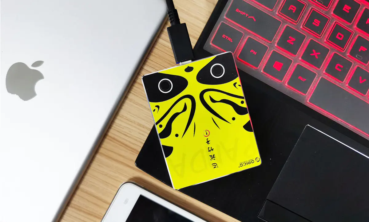 电子商务|ORICO WOD玩涂SSD移动硬盘体验：体积小巧便携，存储首选！