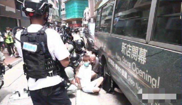 港区国安法▲香港警方：至下午5时半超180人被捕，7人涉嫌违反港区国安法