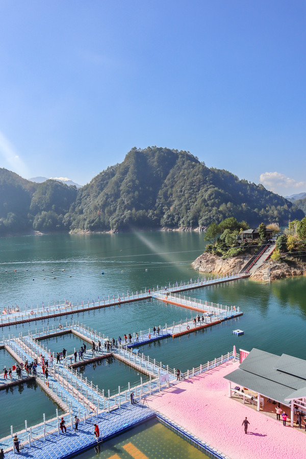 青岛市|渔乐仙宫畔，养生云和湖，游云和湖赏帆影观垂钓