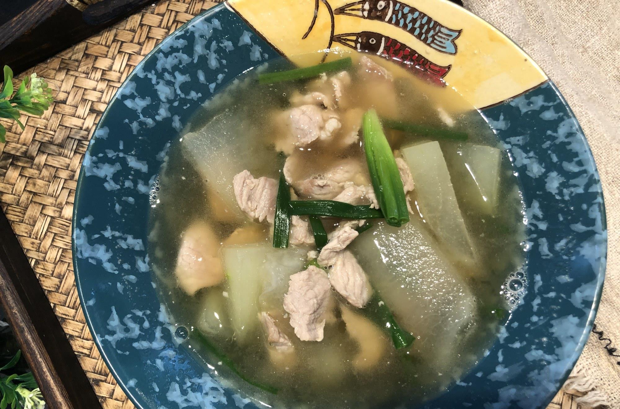 冬瓜@媳妇减肥晚餐就喝这汤，解馋不长胖，体重悄悄的就轻了