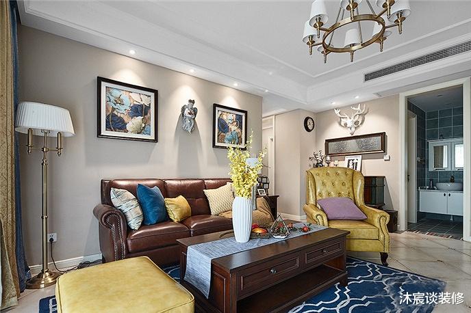 毛坯房|她独扛装修大旗，5个月时间，毛坯房变成温馨美式，阳台也很治愈