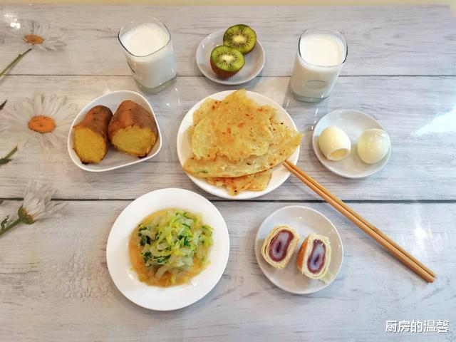 红薯|天凉早餐怎样吃？一周早餐每天都不同，做法简单，早餐再也不发愁