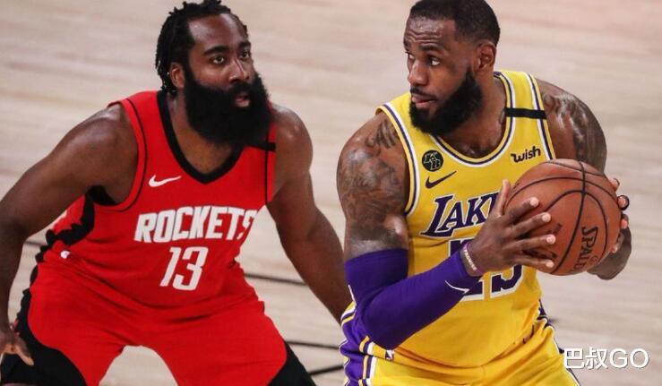 火箭队|轰30+5+6!被湖人绅士横扫,哈登眼眶含泪,火箭魔球成全联盟笑柄