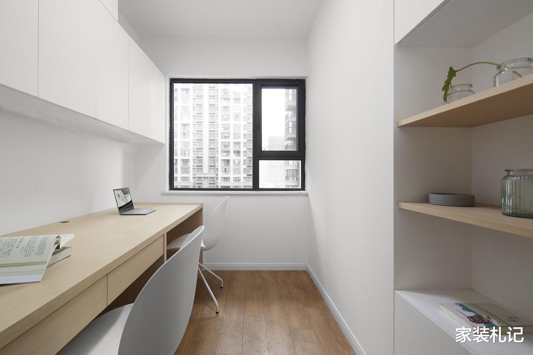 |原木+白色超级耐看，135㎡干净明朗，再过10年也不过时