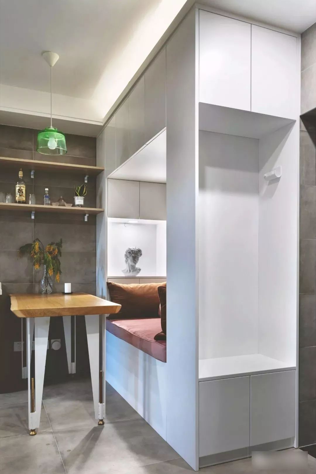 |谁说小户型就不能拥有衣帽间和浴缸？这个36㎡单身公寓表示不服！