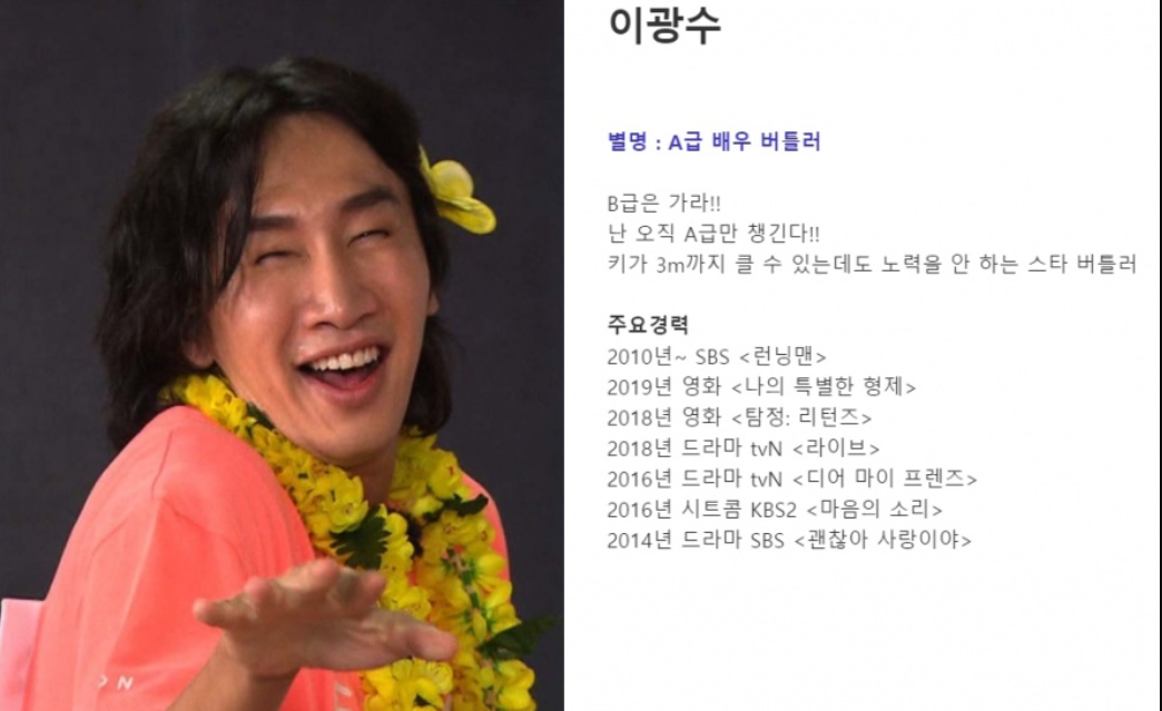 刘在石|刘在石给成员们的新介绍