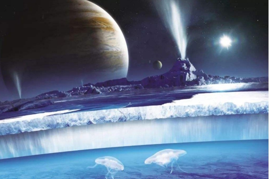 #木卫二#外星生命或隐藏在太阳系，科学家最新发现，木卫二海洋内或有生命