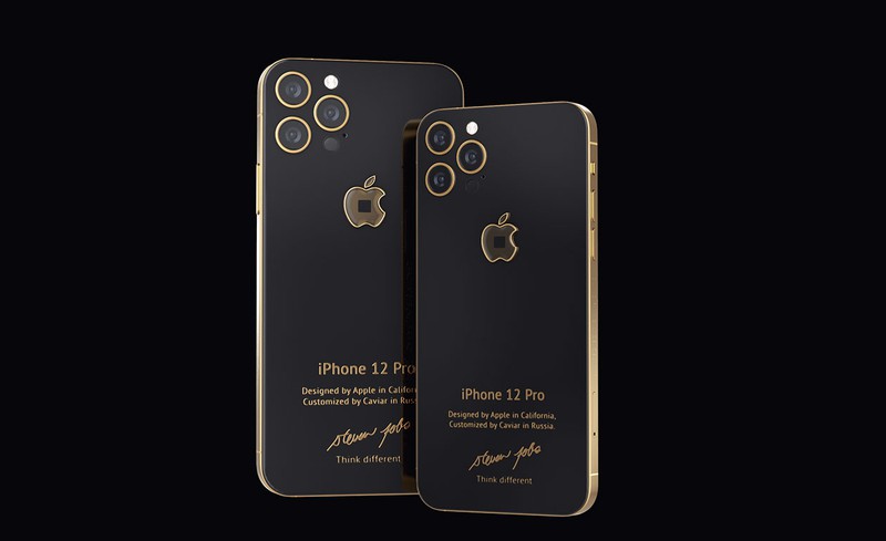 iphone12|Caviar 推出乔布斯纪念版 iPhone 12 Pro：售价四万起步