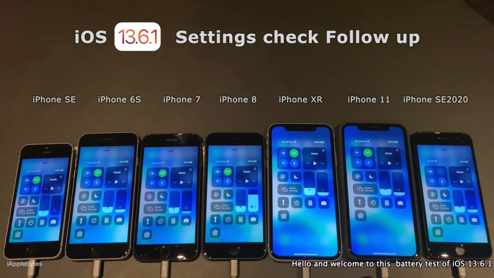 ios13|iOS13.6.1续航测试出炉，iPhone 11崩了