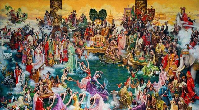 ▲中国道教正统神仙体系及其等级划分——道教神仙九级排序