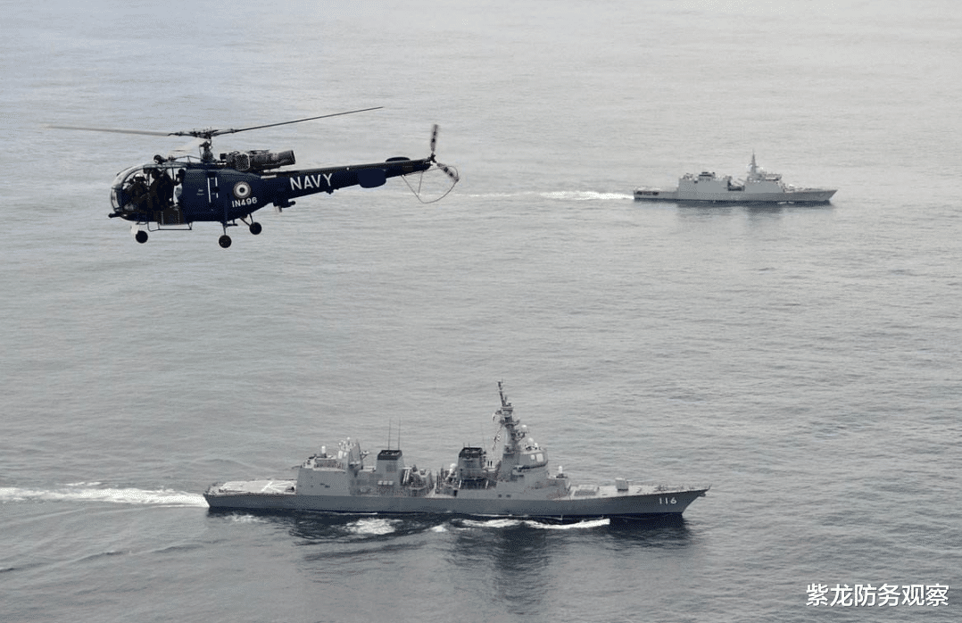 印度|为了向东方释放信号，又一大国派出军舰力挺印度，完全是个白眼狼