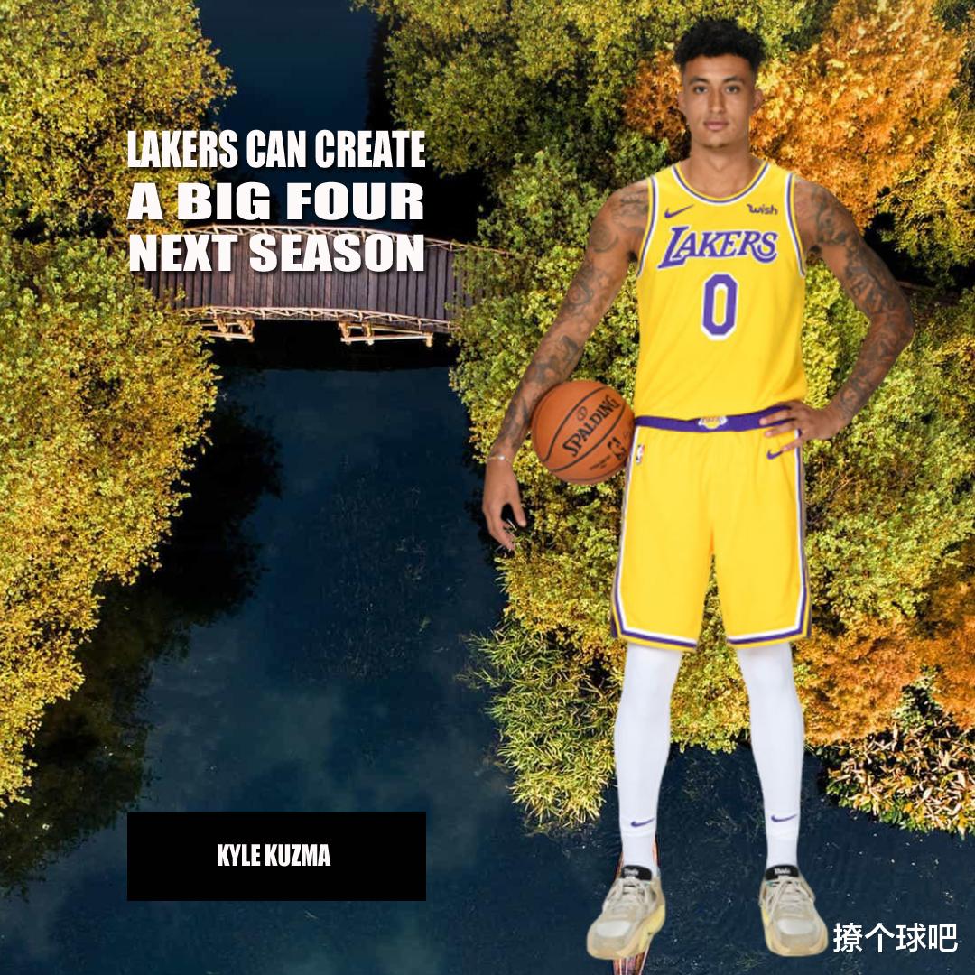 奥拉迪波|美媒曝湖人组四巨头王朝阵容，奥拉迪波辅佐詹姆斯，全力冲击三连冠！