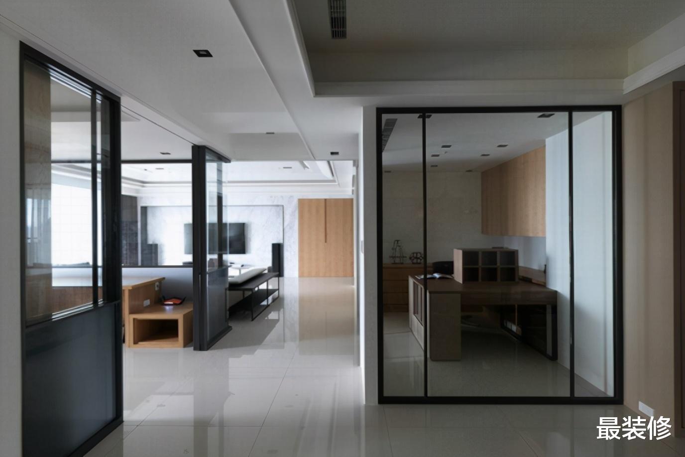 |330平极简风大平层，实用主义“巅峰”，玻璃代替墙，线条点缀家