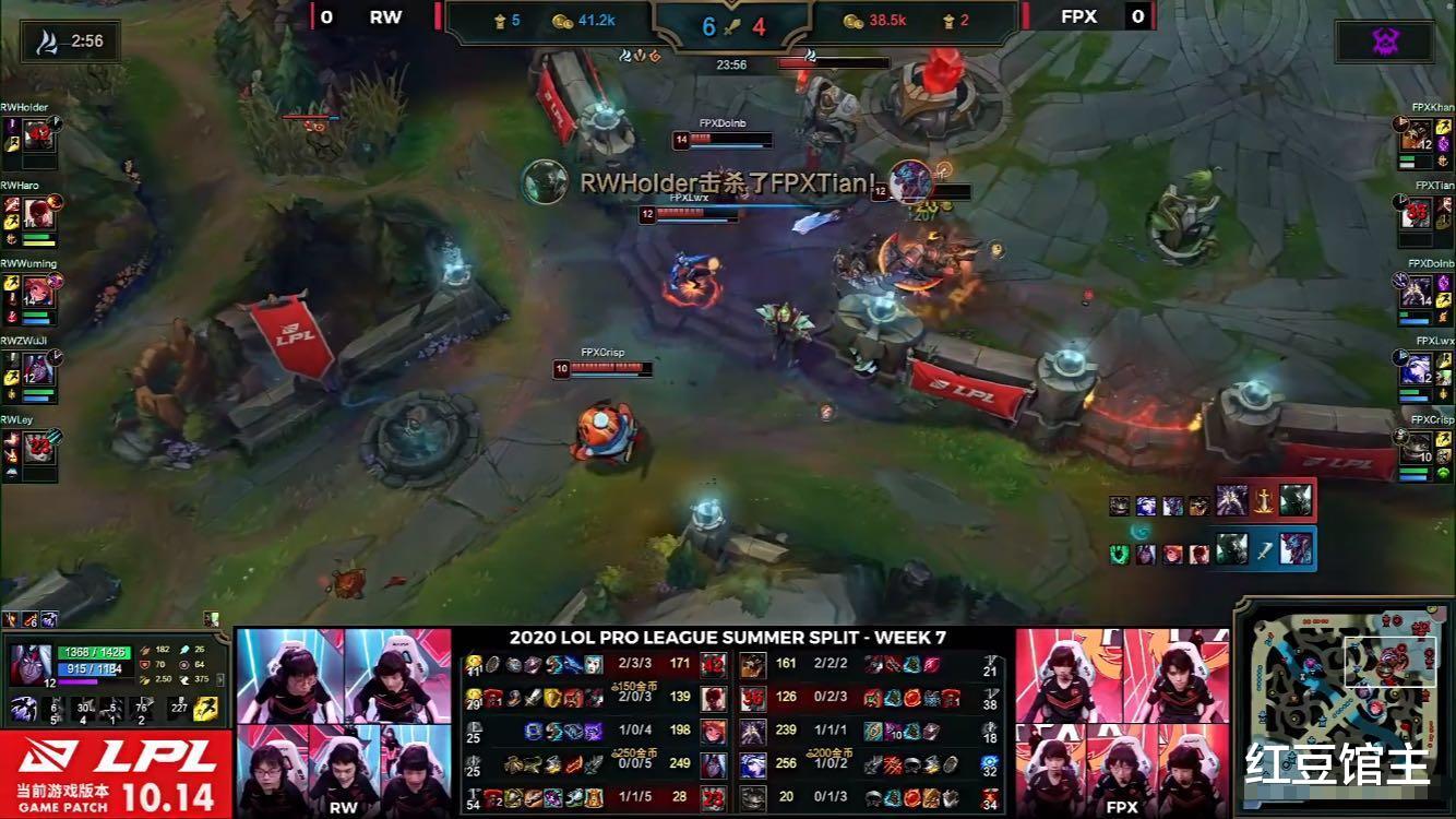 rw战队|RW化身最大水鬼！Doinb拿弱队刷伤害反被爆冷，16级卡萨丁也不行