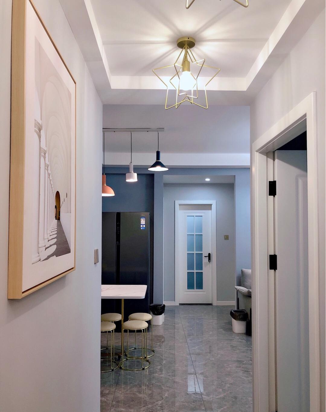 |很多人不做电视墙，看她家新房，舒适又耐看，以后我家学着装！